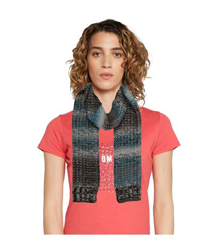 Regatta Womens/Ladies Frosty Knitted Scarf (Teal/Black) (One Size) - UTRG6762