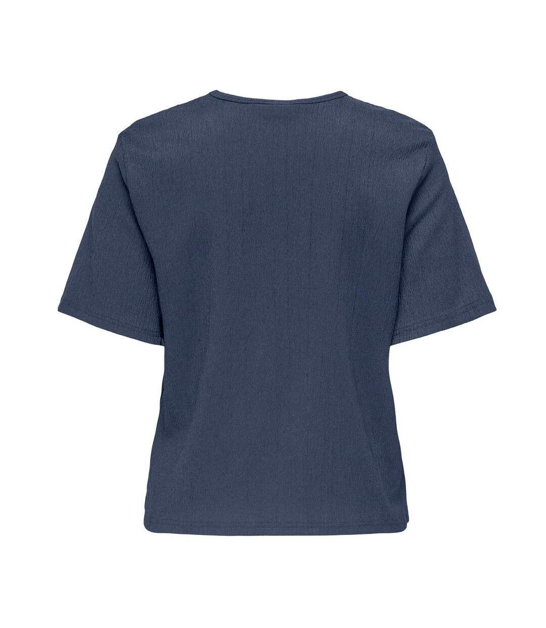 T-Shirt marine femme jdy debbie - l-2