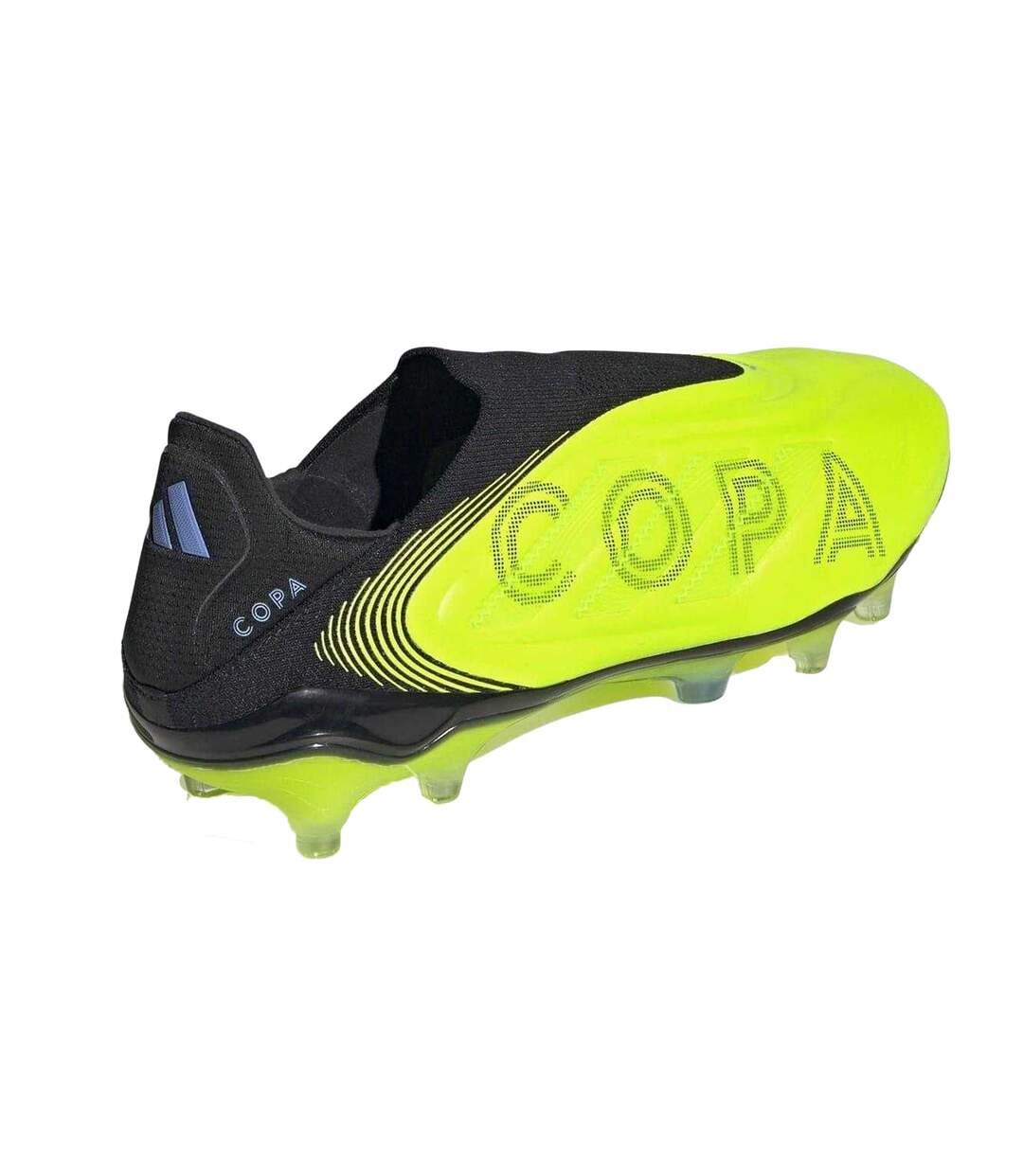 Unisex Adult Copa Pure Iii Elite Leather Firm Ground Football Boots Lemon Black Adidas-2