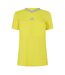 Maillot D´arbitre Manches Courtes Femme Jaune Vif Adidas-1