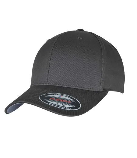 Casquette De Baseball Adulte Gris Foncé Flexfit