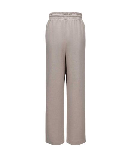Womens/ladies Air Layer Casual Jogging Bottoms Stone Firetrap