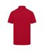 Henbury Mens Short Sleeved 65/35 Pique Polo Shirt (Vintage Red)