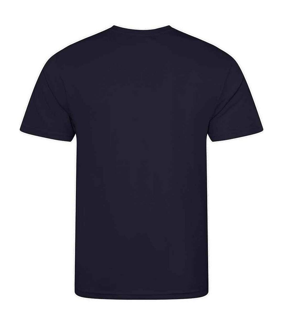 T-shirt homme bleu marine français AWDis Cool