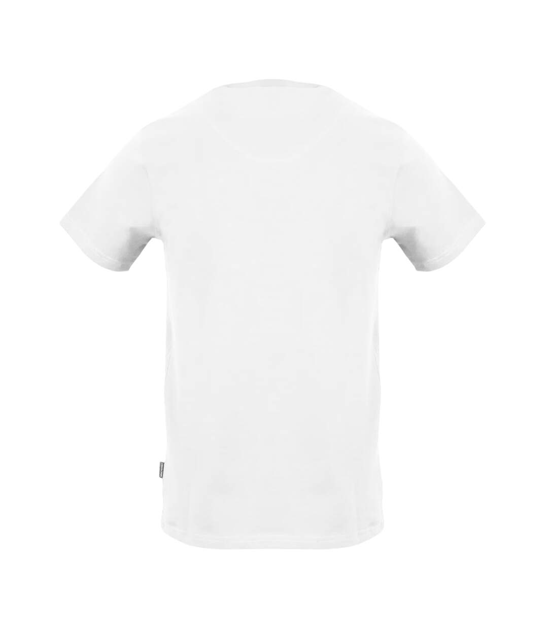 Mens Chest Logo Regular T-shirt White Aquascutum-2