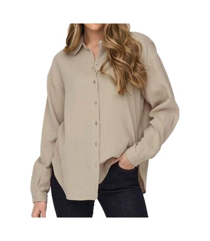 Chemise Beige Femme JDY Theis - XXL