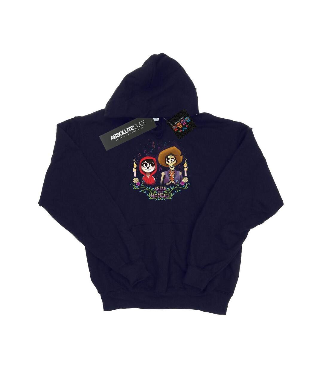 Disney - Sweat à capuche COCO MIGUEL AND HECTOR - Femme (Bleu marine) - UTBI2564-1