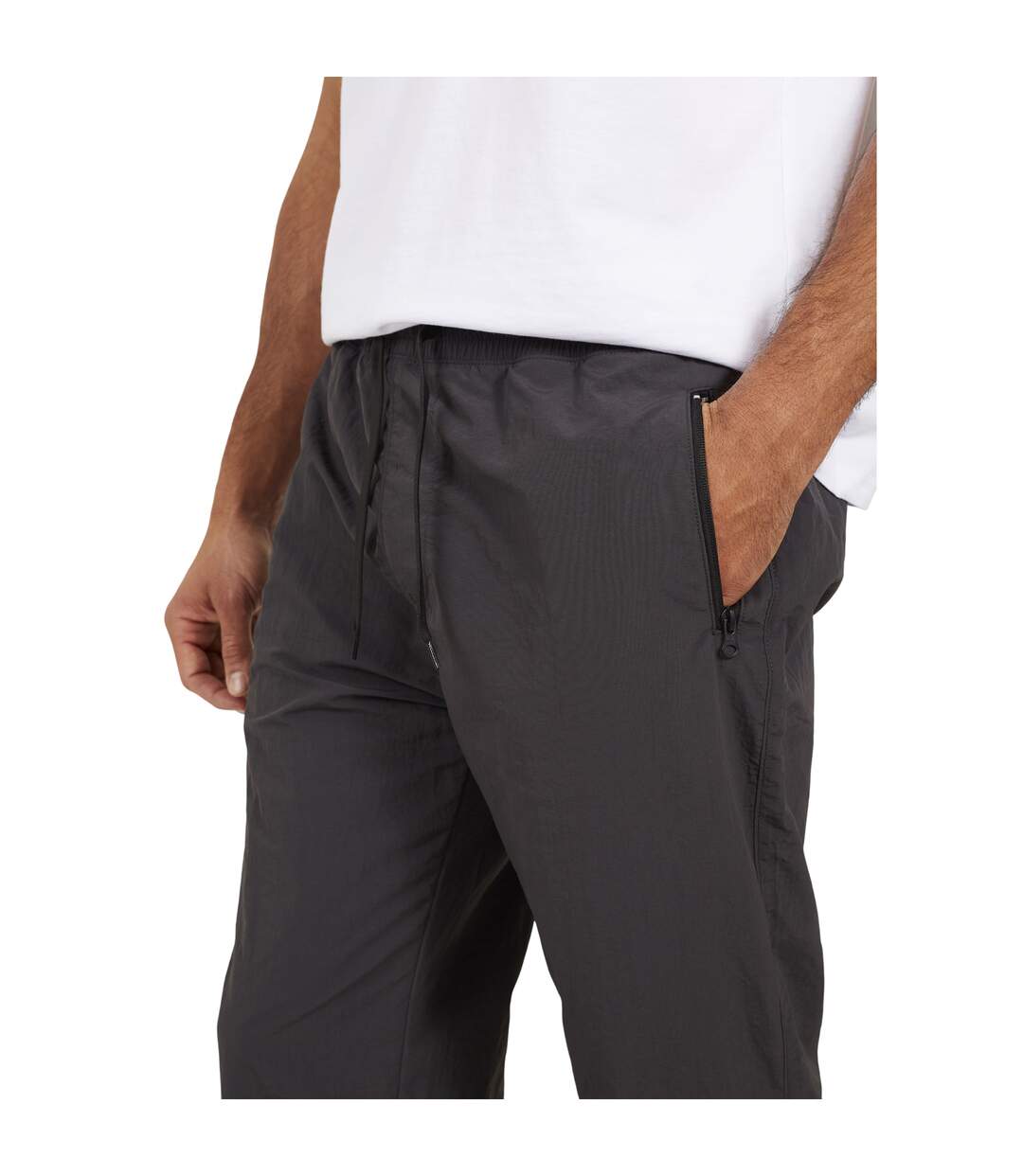 Pantalon À Poches Homme Gris Foncé Brave Soul-4