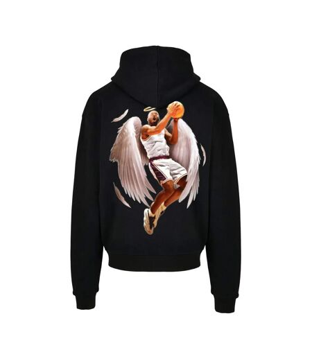 Mens Immortal Heavyweight Oversized Hoodie Sweat À Capuche Surdimensionné Noir Mister Tee