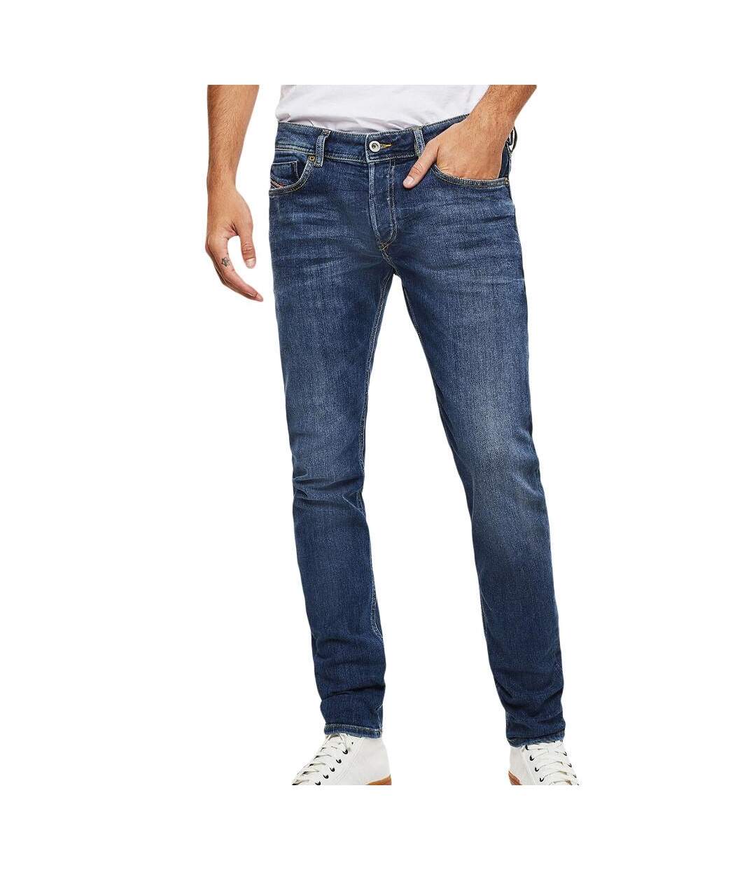 Jean Skinny-Slim Bleu Homme Diesel Sleenker - W29-L32-1