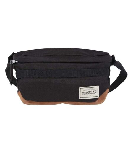 Regatta Stamford Waist Bag (Black/Brown) (One Size)