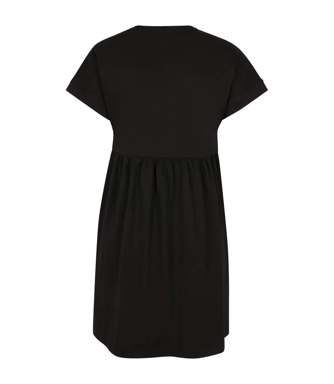 Robe T-shirt Empire Valance Femme Noir Urban Classics-3