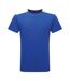 Unisex Adult Performance Contrast T-shirt Royal Blue White TriDri-2