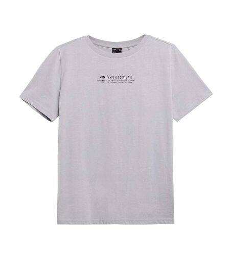 T-shirt H4z22tsd01927s Femme Gris 4F