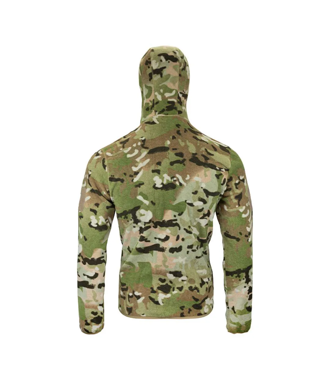 Sweat À Capuche Motif/style Camouflage Homme Kaki Viper-2