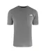 Mens Logo Chest Pocket T-shirt Grey Aquascutum-1