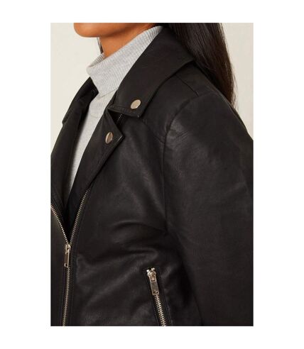 Veste motard femme noir Dorothy Perkins