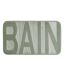 Tapis de Bain Microfibre Relief 45x75cm Sauge-1