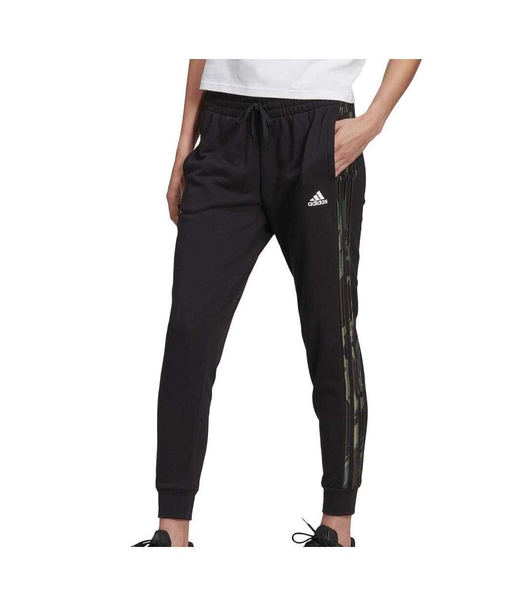 Jogging Noir Femme Adidas Essentials - L-1