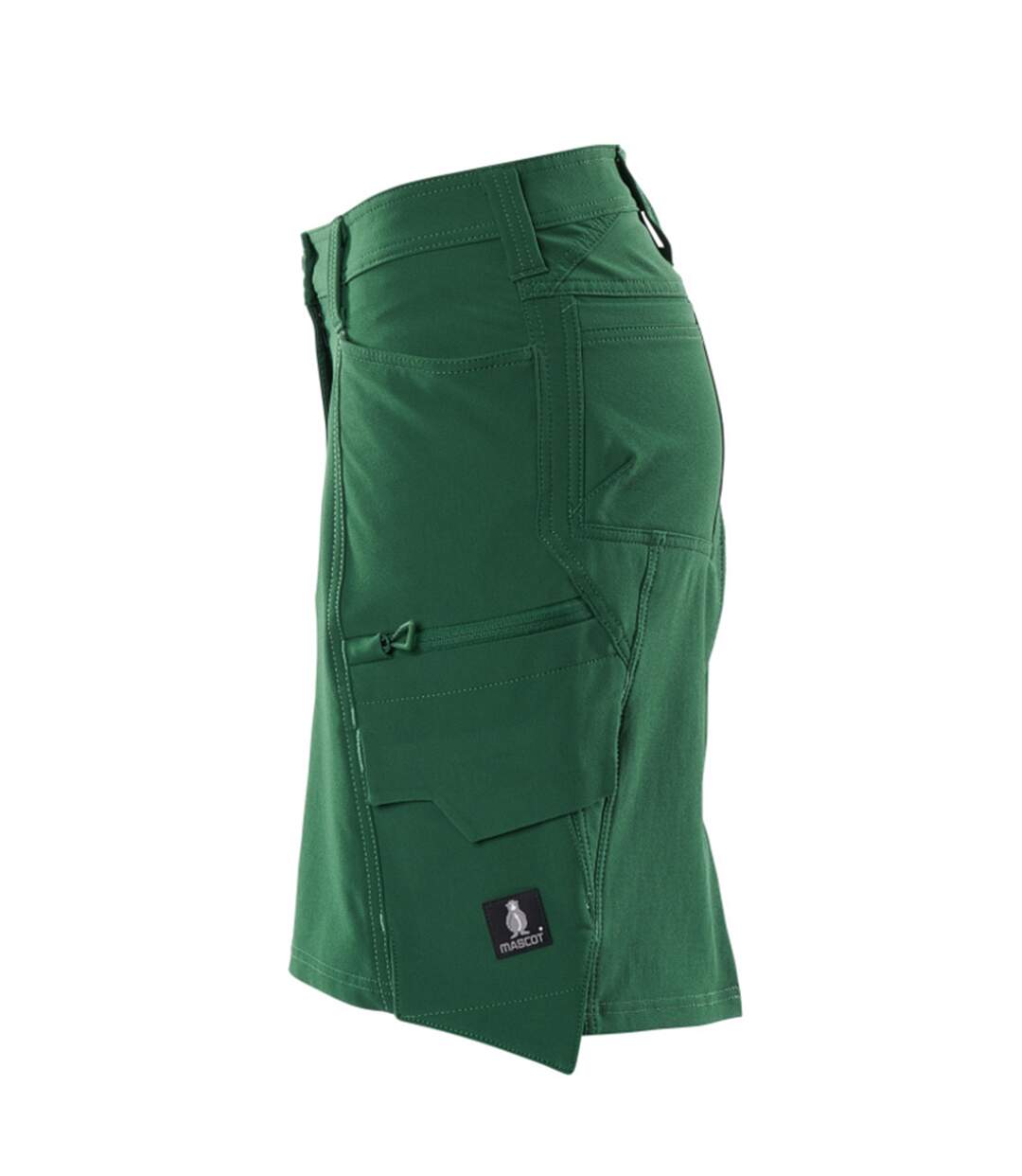 Womens/ladies Accelerate Skirt Green Mascot-4