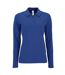 SOLS Womens/Ladies Perfect Long Sleeve Pique Polo Shirt (Royal Blue)