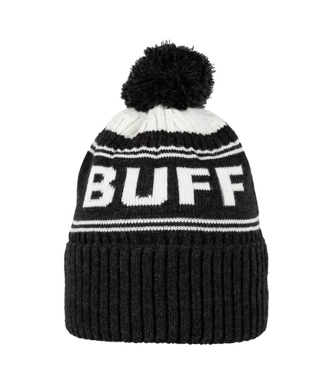 Bonnet Hido Adulte Noir Blanc Buff-2