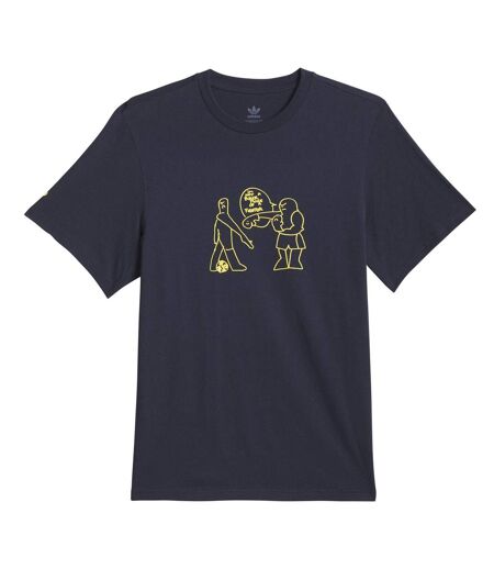 T-shirt Motif/style Combattant Shmoofoil Homme Bleu Encre Adidas