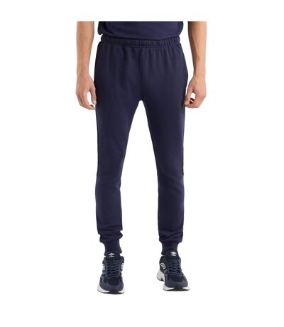 Mens terrace jogging bottoms peacoat/black Umbro