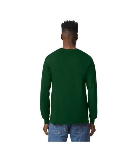 T-shirt Manches Longues Adulte Vert Forêt Gildan