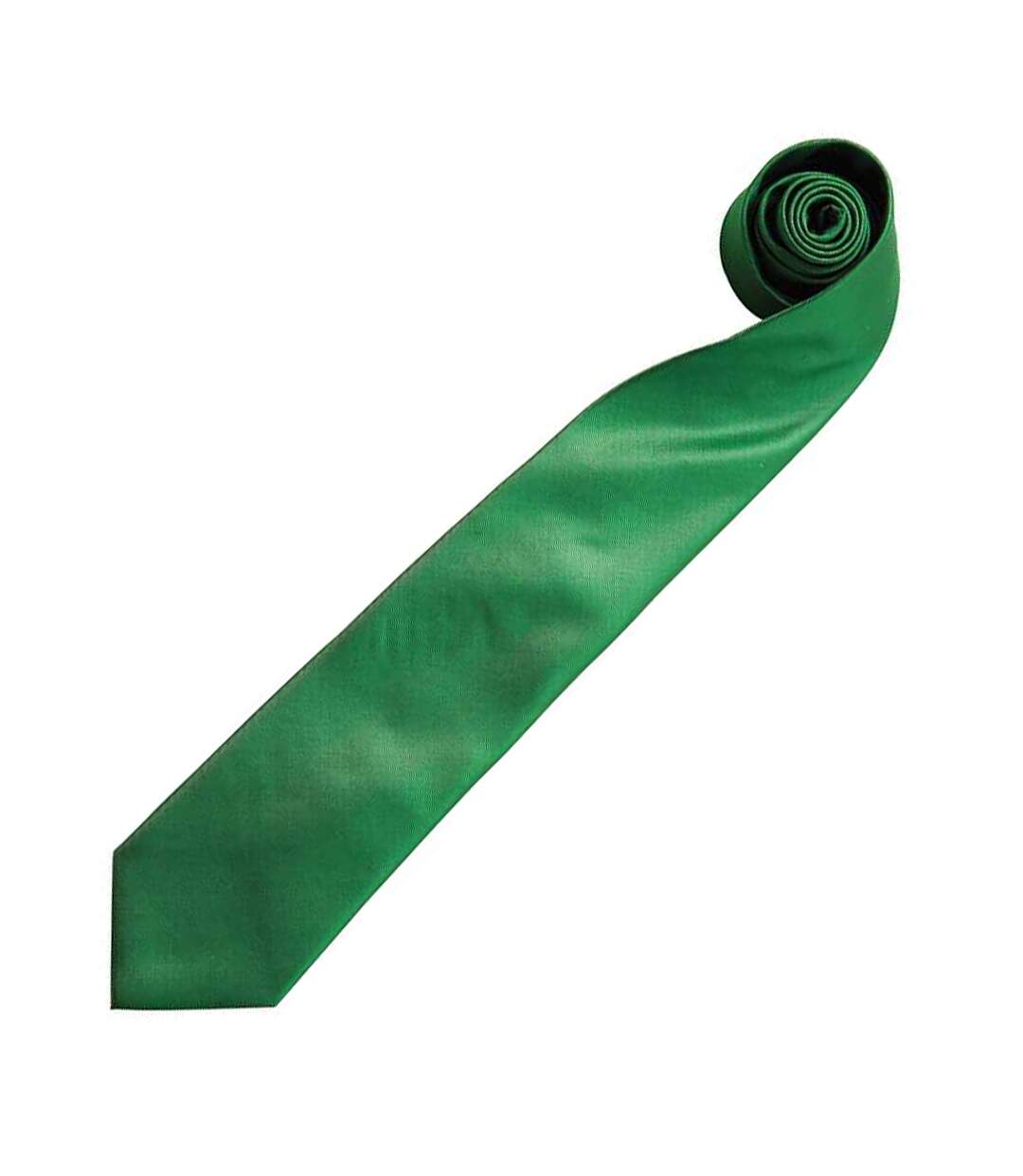 Cravate Unie Homme Taille Unique Emeraude Premier-2