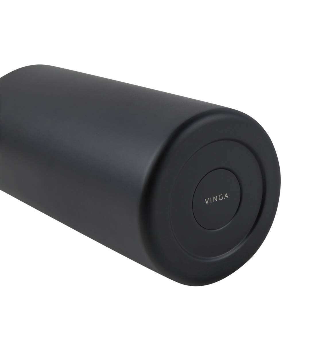 Ciro recycled 300ml insulated water bottle one size black Vinga-2