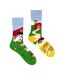 1 Pack Unisex Mismatched Novelty Odd Socks - Farm-1