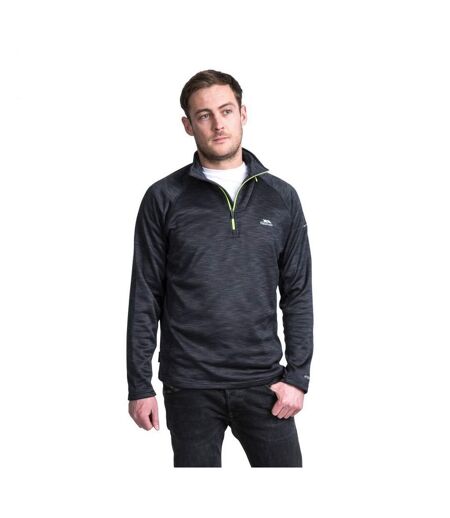 Polaire Collins Homme Noir Chiné Trespass