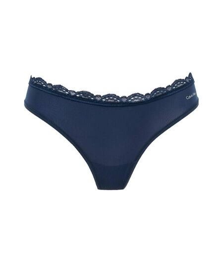 String marine femme calvin klein jeans thong - l