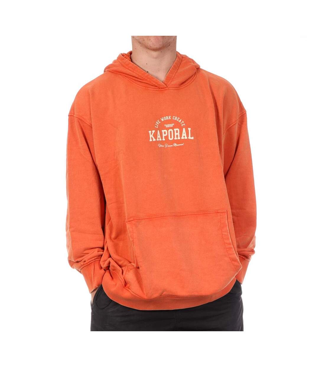 Sweat orange homme kaporal jimmy-1