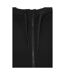 Womens/ladies Anzac Full Zip Hoodie Black Dad-4