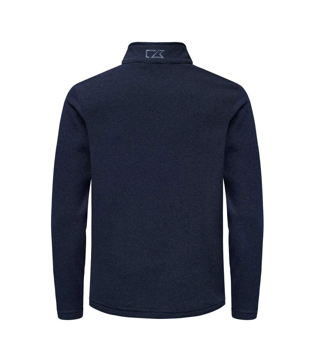Mens Hunts Point Fleece Top Dark Navy Cutter & Buck-2