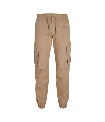 Pantalon À Poches Motif/style Uni Homme Marron Jack And Jones