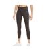 Legging marron femme nike fast - l-1