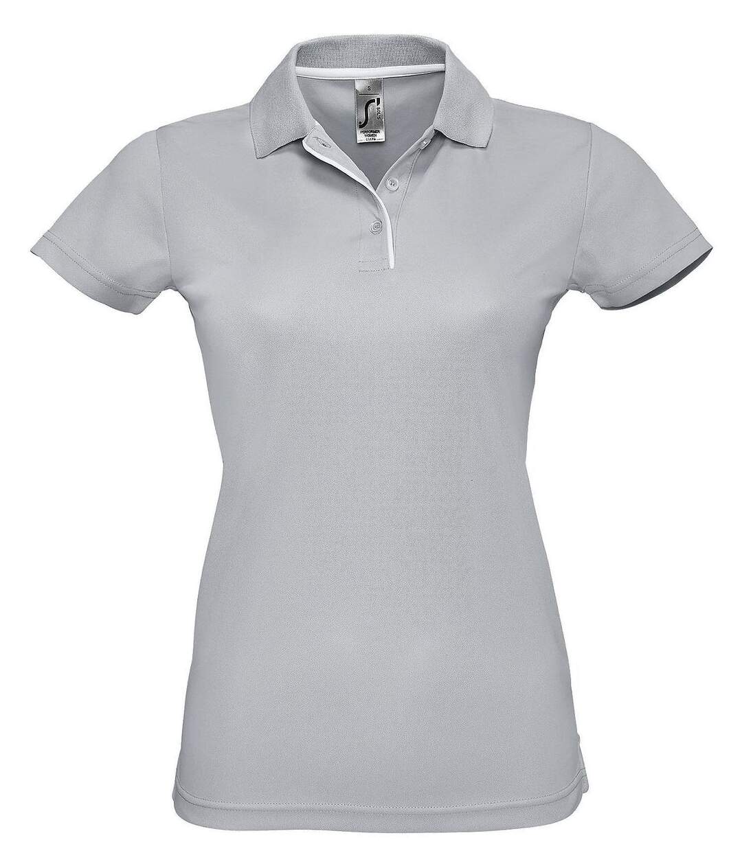 Polo sport performer - Femme - 01179 - gris pur