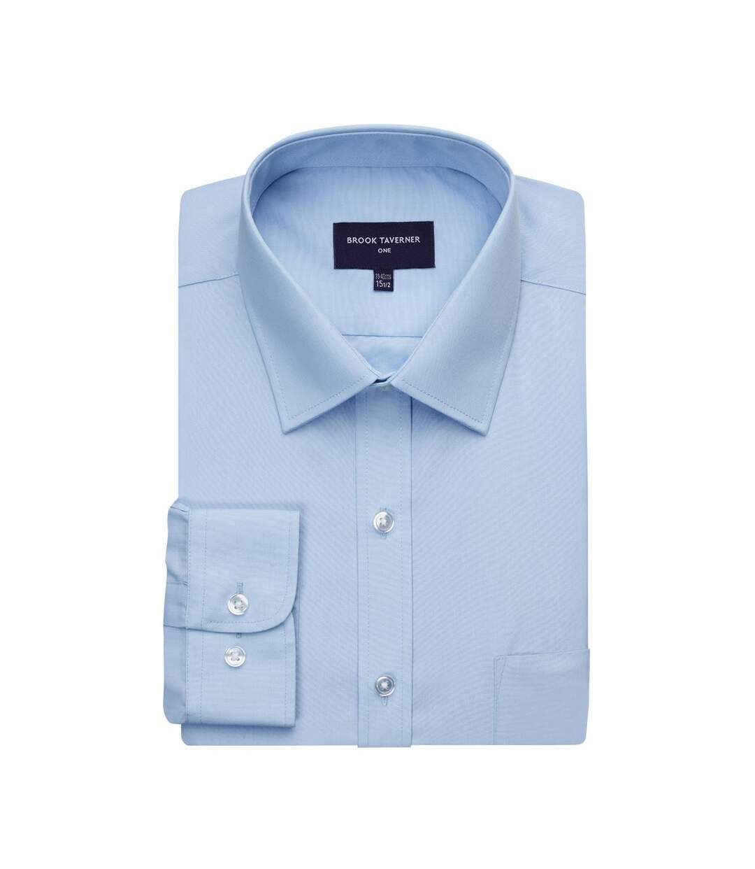 Chemise Manches Longues Juno Homme Bleu Brook Taverner-2