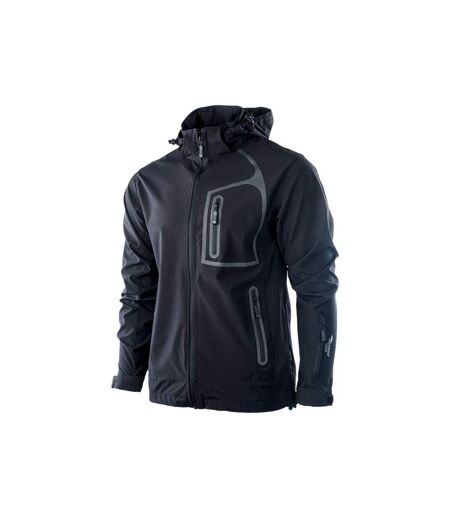 Veste À Capuche Nils Homme Noir Hi-Tec