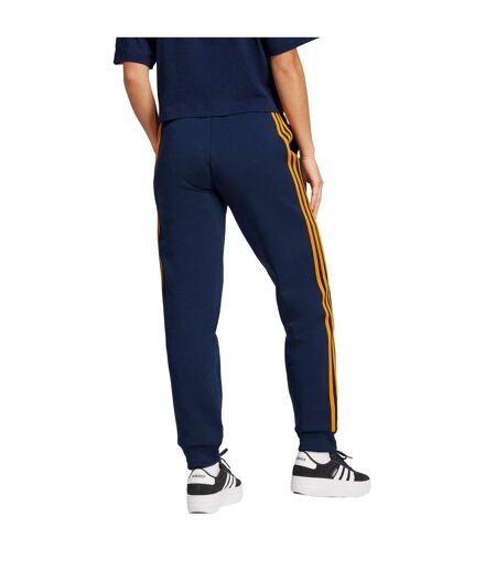 Pantalon De Survêtement Motif/style Real Madrid Cf Femme Bleu Marine Nuit Adidas