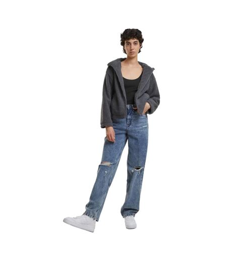 Veste Polaire Femme Gris Clair Urban Classics
