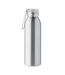 Bira stainless steel 650ml bottle one size matt silver grey MidOcean-1