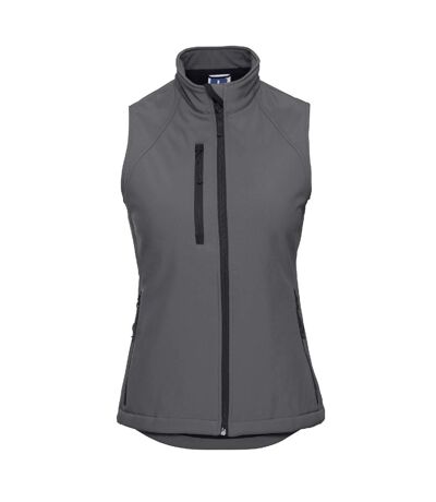 Russell Ladies/Womens Soft Shell Breathable Gilet Jacket (Titanium) - UTBC1512