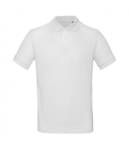 B&C Mens Inspire Polo (Pack of 2) (Snow)