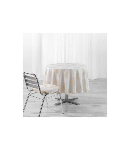 Nappe Antitache Ronde Sunny Gold 180cm Or