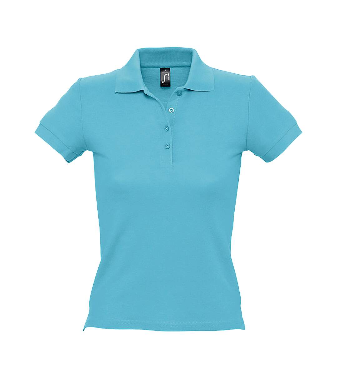 Polo people femme bleu clair SOLS-1