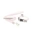 Small bite jewel dog collar and lead set 20cm 30cm pink Ancol-1